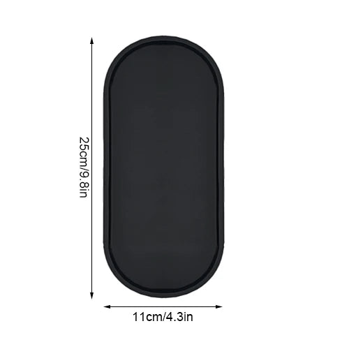 Ovales Silikon-Organizer-Tablett